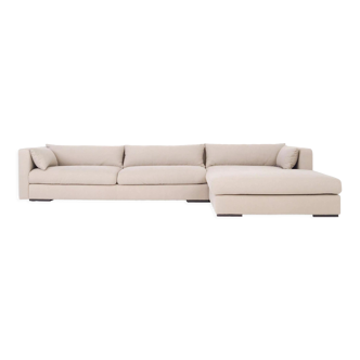 Corner sofa sztokholm beige, scandinavian design
