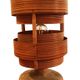 Hans Agne Jakobsson, Wooden table lamp, for AB Ellysett, Original and Signed!