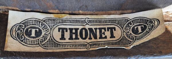 Chaises bistrot Thonet (lot de 4 chaises)