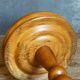 Plant harness in solid wood turned vintage