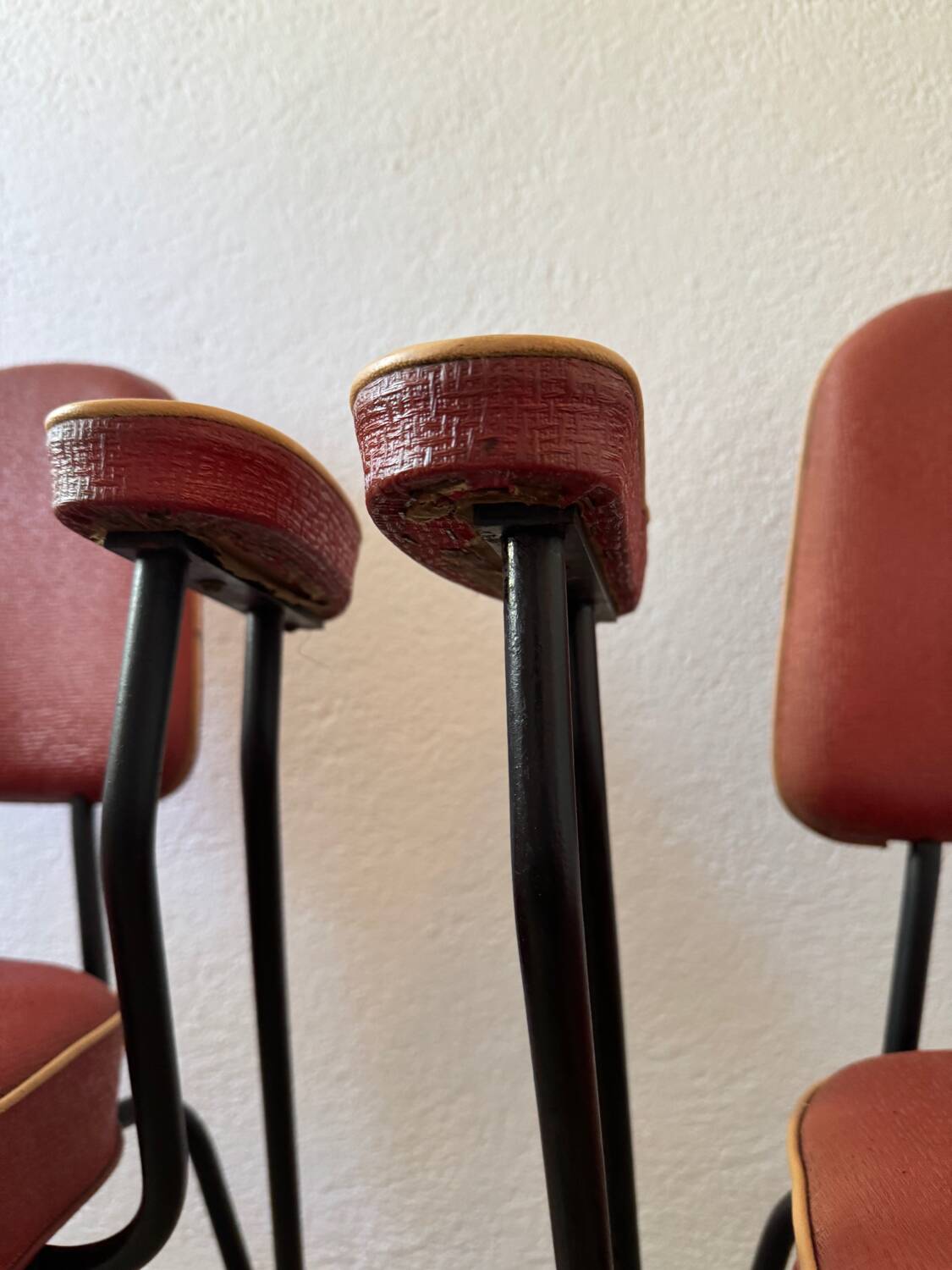 Tubular armchair chair from the 50s