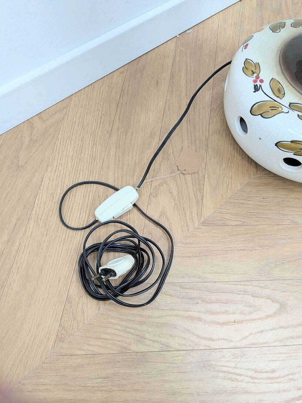 Vintage ceramic lamp from the 60s