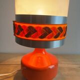 Orange vintage lamp