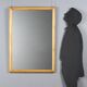 Vintage mirror with bamboo frame, Italian design, 1980s.