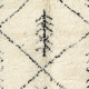 Berber carpet Beni Ouarain 210 x 157