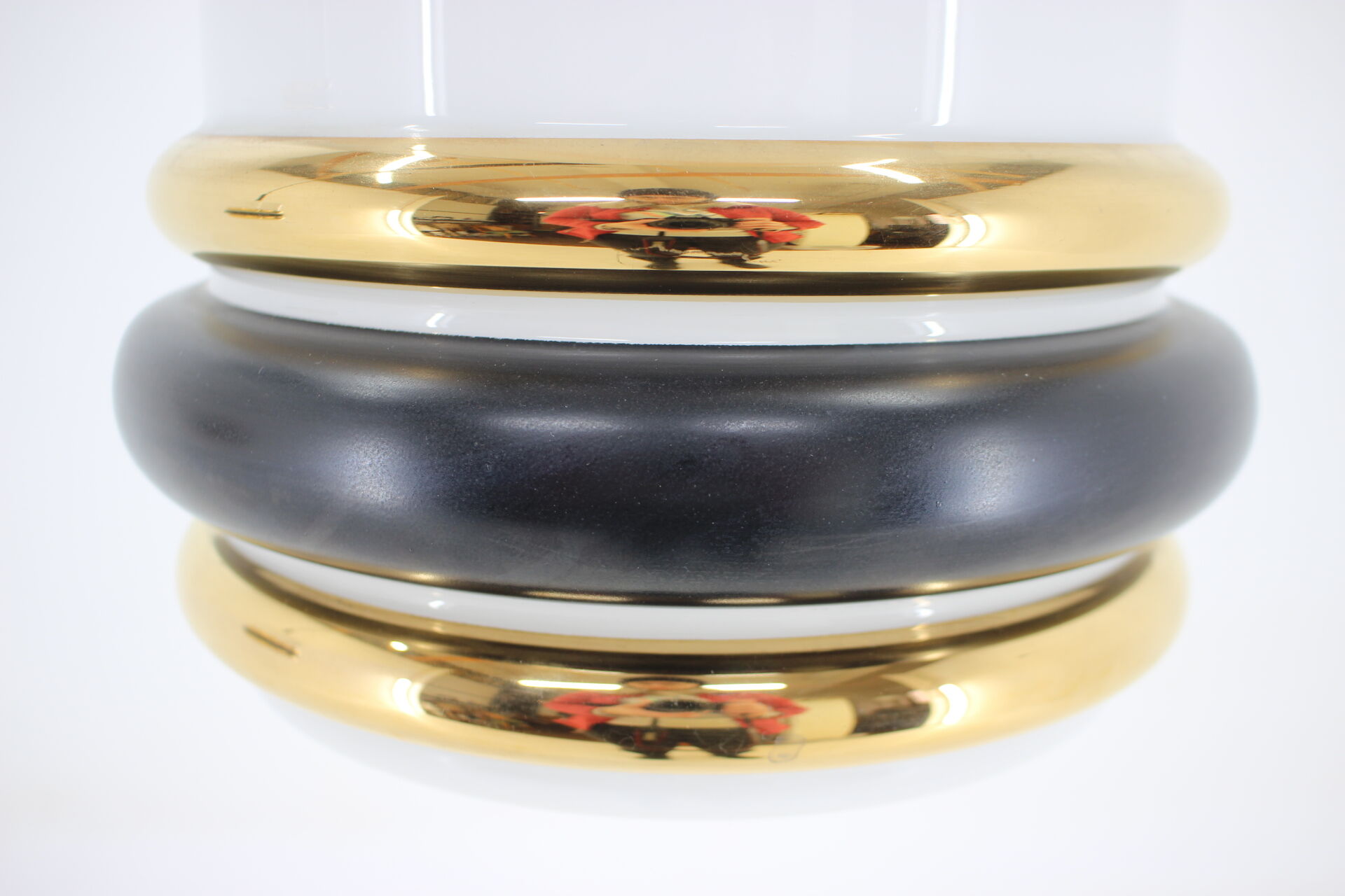 1970s Pendant Glass Light Czechoslovakia