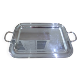 Cesa silver metal tray