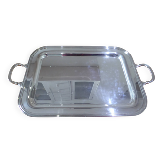 Cesa silver metal tray