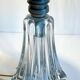 Art deco crystal star lamp base