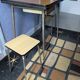 Table cuisine formica et ses 2 tabourets