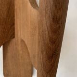 Applique vintage en bois, France, 1950