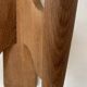 Vintage wooden wall sconce, France, 1950