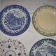 Lot de 12 assiettes plates différentes
