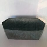 Art deco tin planter