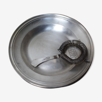"Poccardi" hollow metal round dish