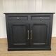 Parisian sideboard revamped in matte black