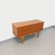 Small vintage Scandinavian teak sideboard from the 60s