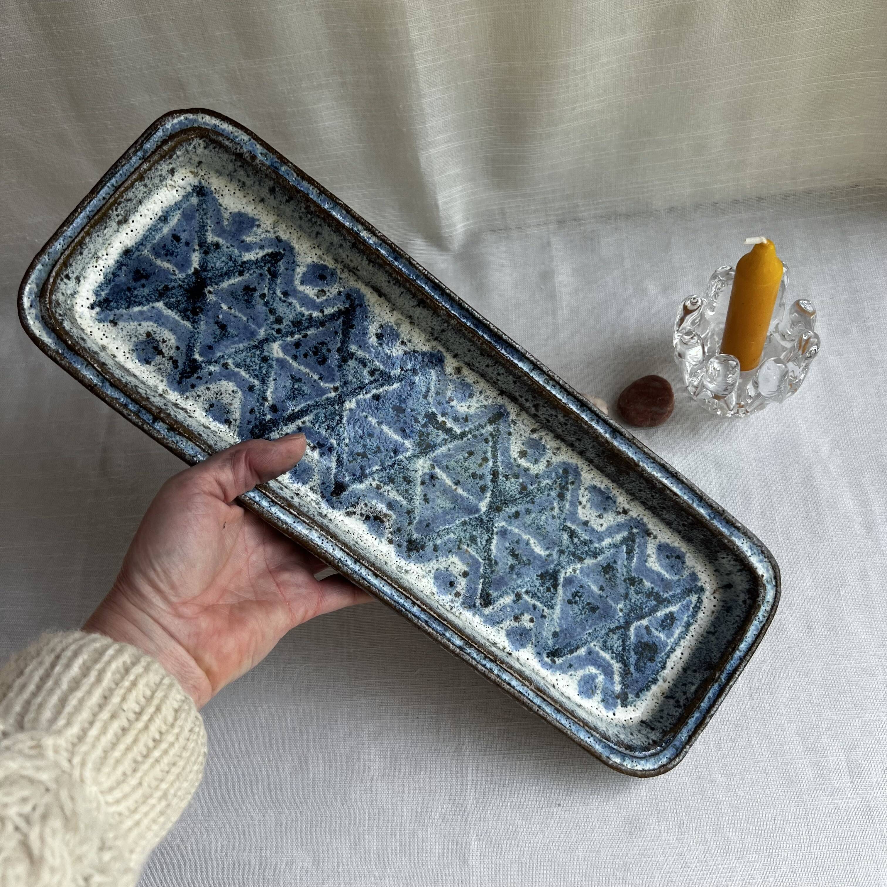 Mural Plate in Stoneware Herluf Gottschalk Olsen – Illum Bolighus, 1960
