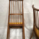 Vintage blonde wood chairs 60s