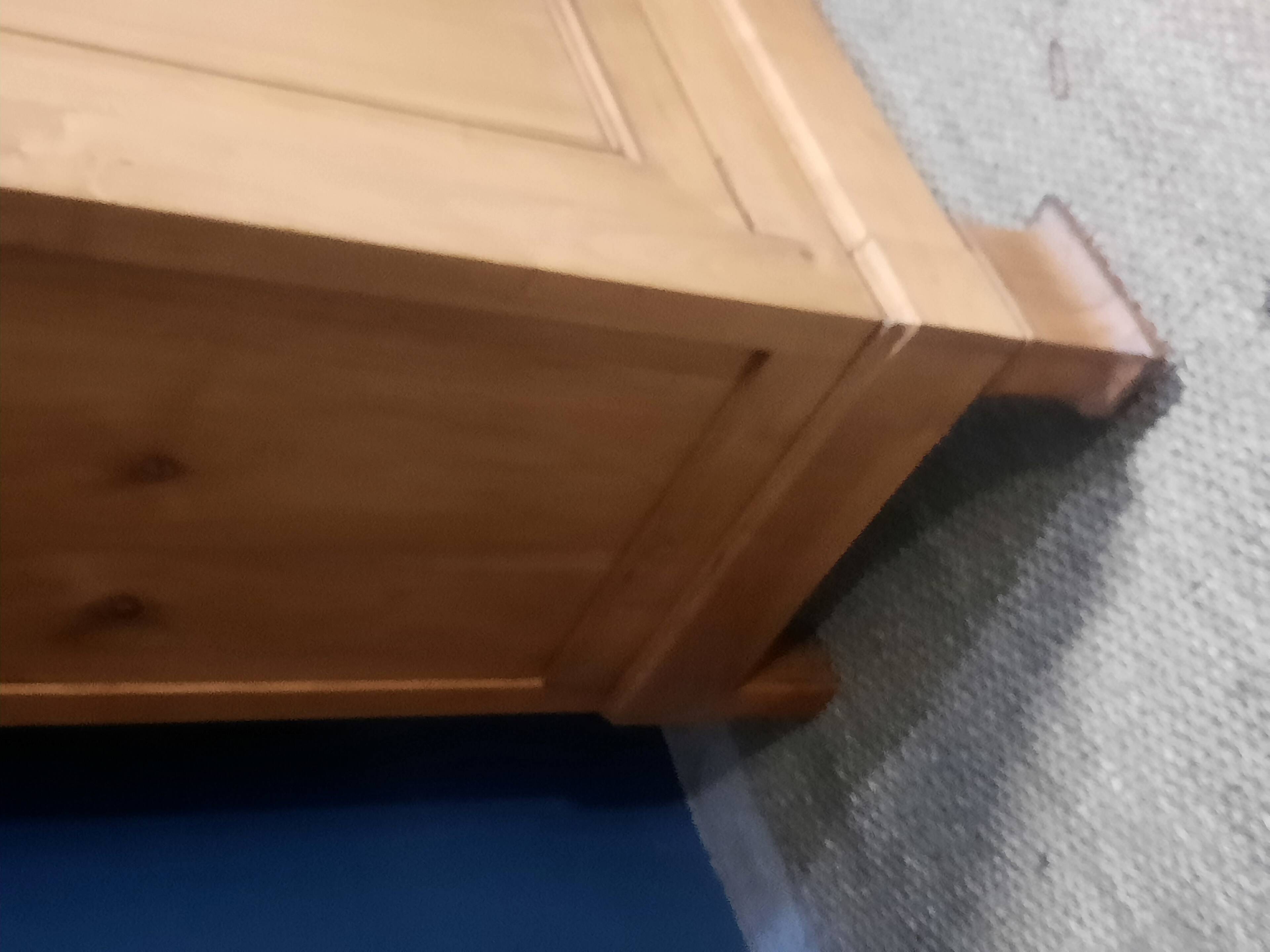 Louis Philippe style cherry wood bookcase