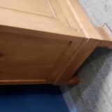 Louis Philippe style cherry wood bookcase