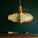 Chandelier en bois rustique