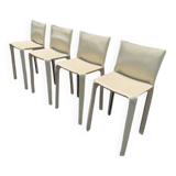 4 chaises de bar Cab Cassina de Mario Bellini