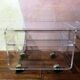 Transparent coffee table