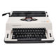 Typewriter Olympia Alphamatic 33 white revised ribbon new 1980
