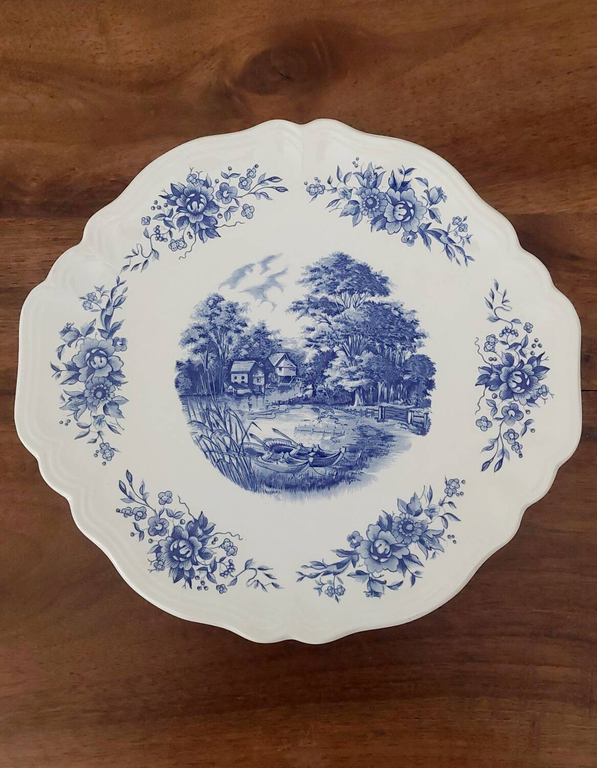 Sarreguemines Romantic model pie dish