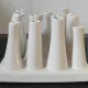 Multiple vintage vases