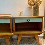 Pair of 60s bedside tables