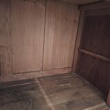 Old bathroom cabinet with marble
