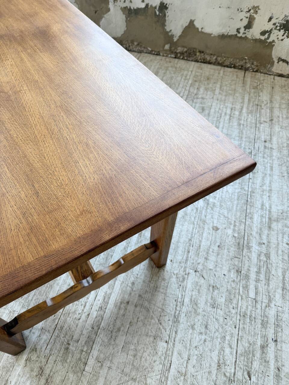 2m oak farmhouse table