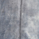 5x7 distressed gray blue hemp carpet232x156cm