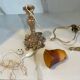 Beautiful lamp "the French glass" Art Nouveau