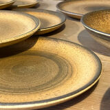 Lonchamp stoneware plates