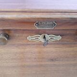 Walnut curtain binder early twentieth century