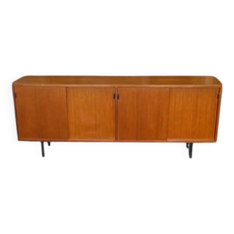 Sideboard Florence Knoll en noyer 1960's