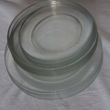 Arcoroc vintage glass plate service