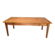 Vintage solid wood farm table