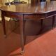 Extensible dining table Louis XVI in mahogany with band - 19th century