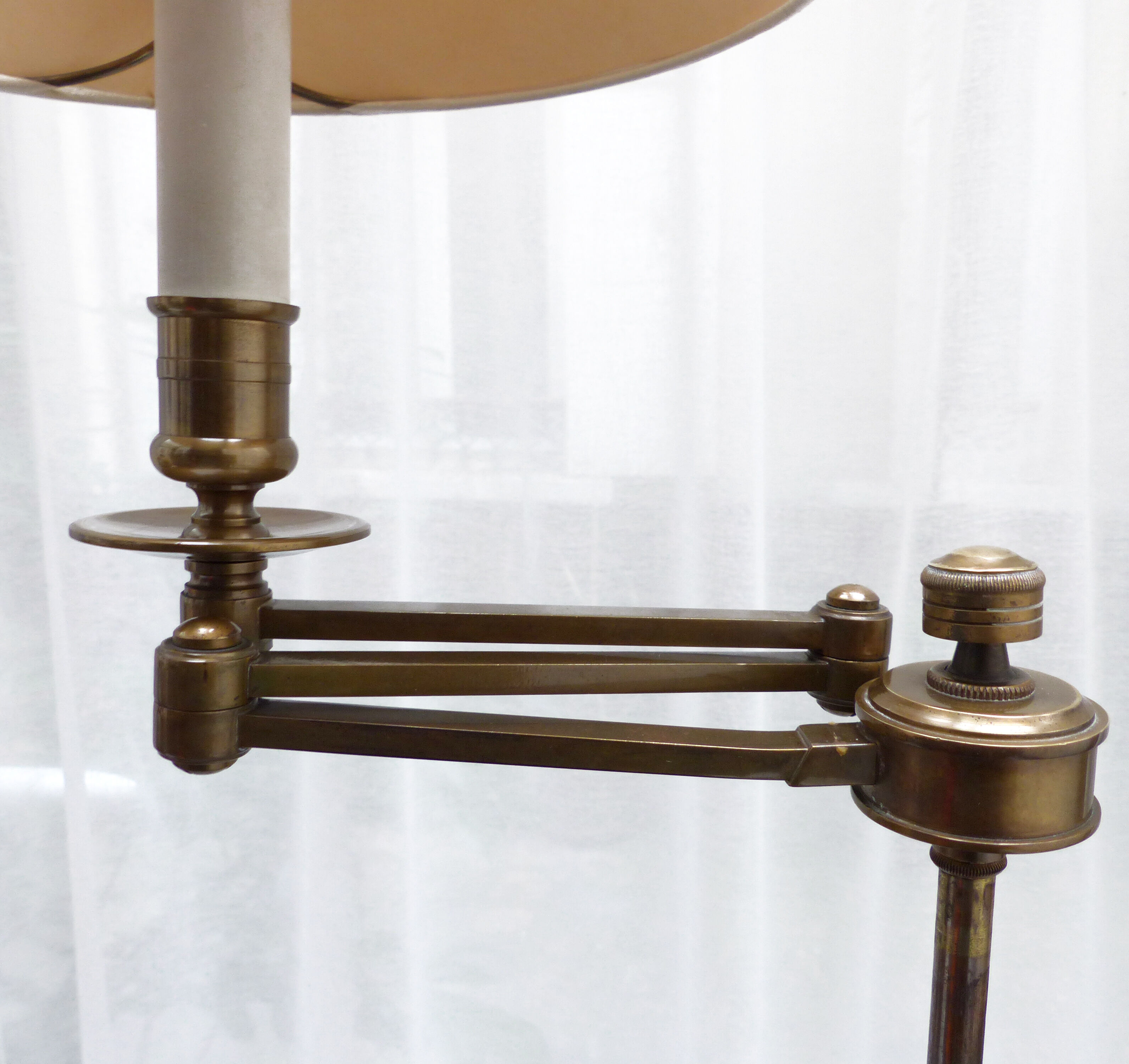 Pair of vintage e-readers with articulated arms