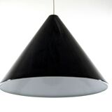 Arne Jacobsen Poulsen black 1960s billiard pendant