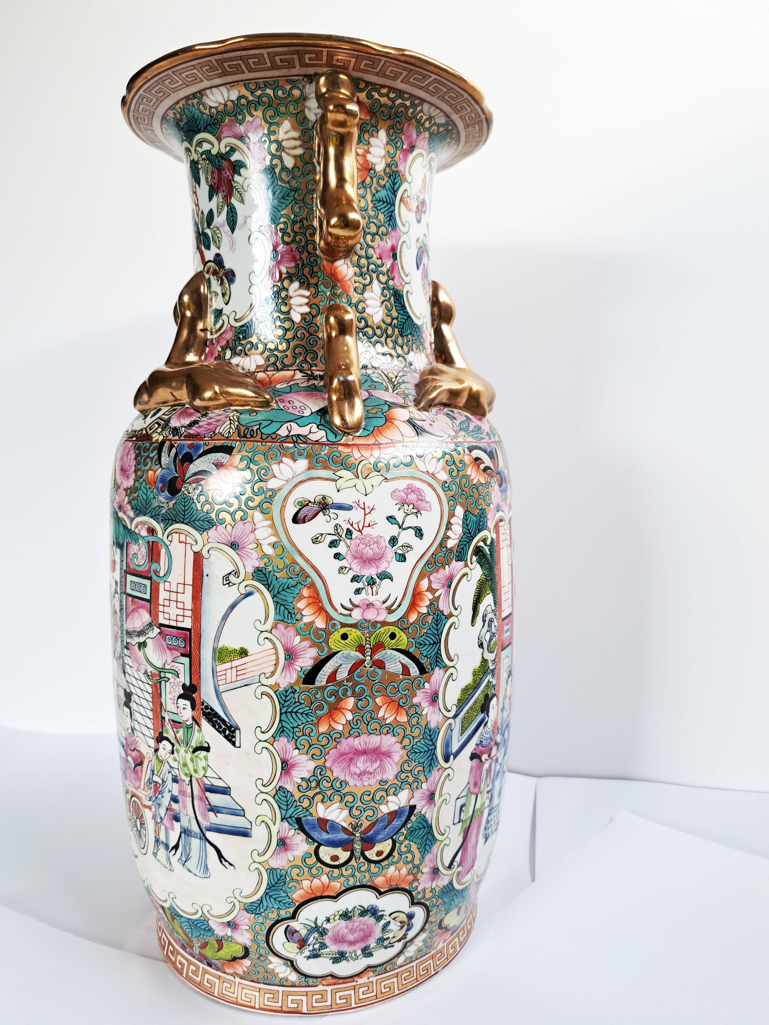 Vase en porcelaine de Chine Qianlong (1736–1795)