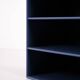 Montana bookcase – blue – 4 shelves