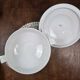 Soup tureen and dish set from Sarreguemines and Digoin, Sousse model, Scottish decoration.
