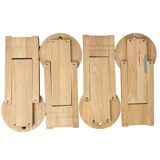 Set of 4 Roger Tallon TS folding stools Sentou Edition 1979