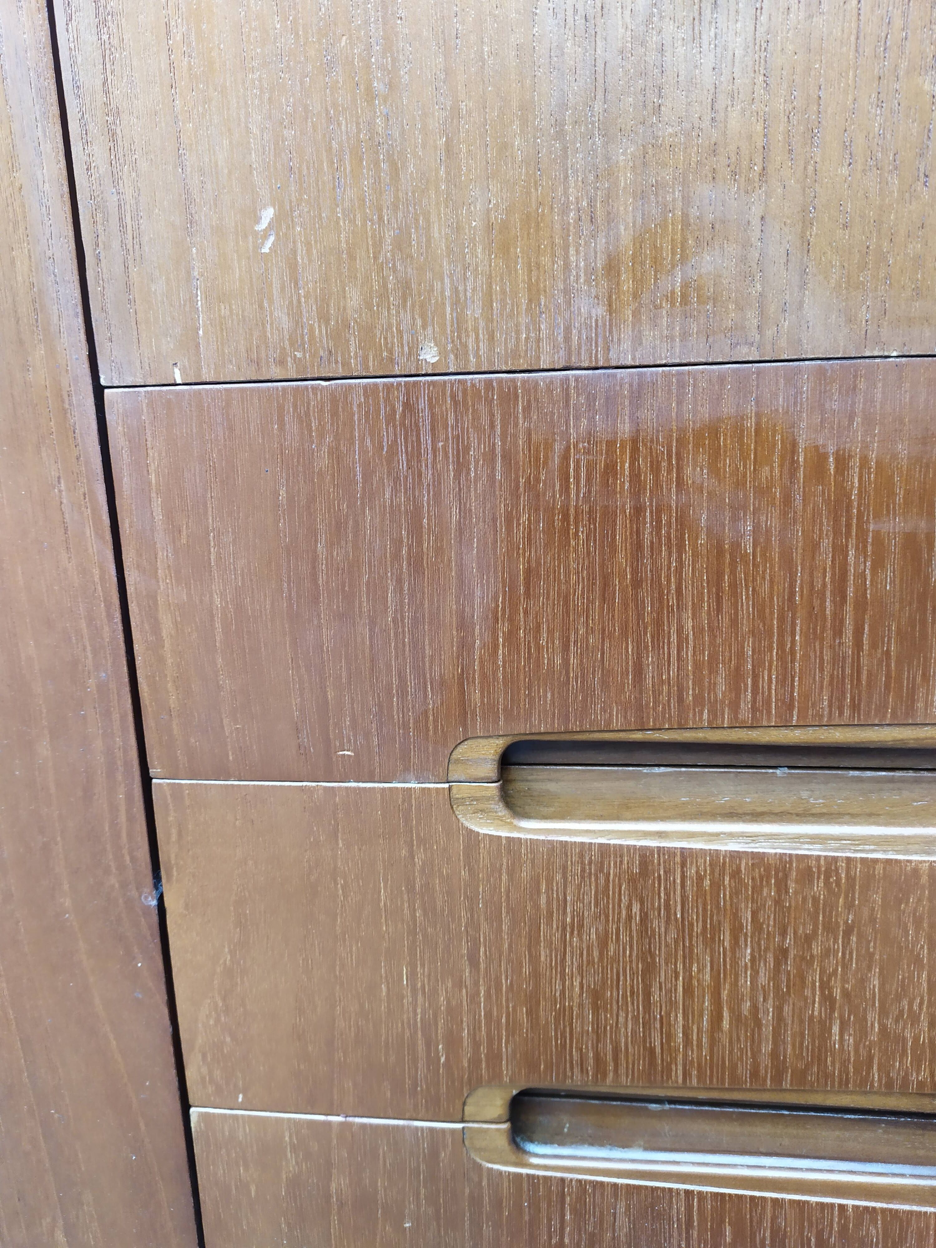 Scandinavian wardrobe teak