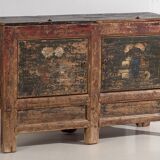 Ancien buffet peint oriental avec dessins originaux (c.1900) #39